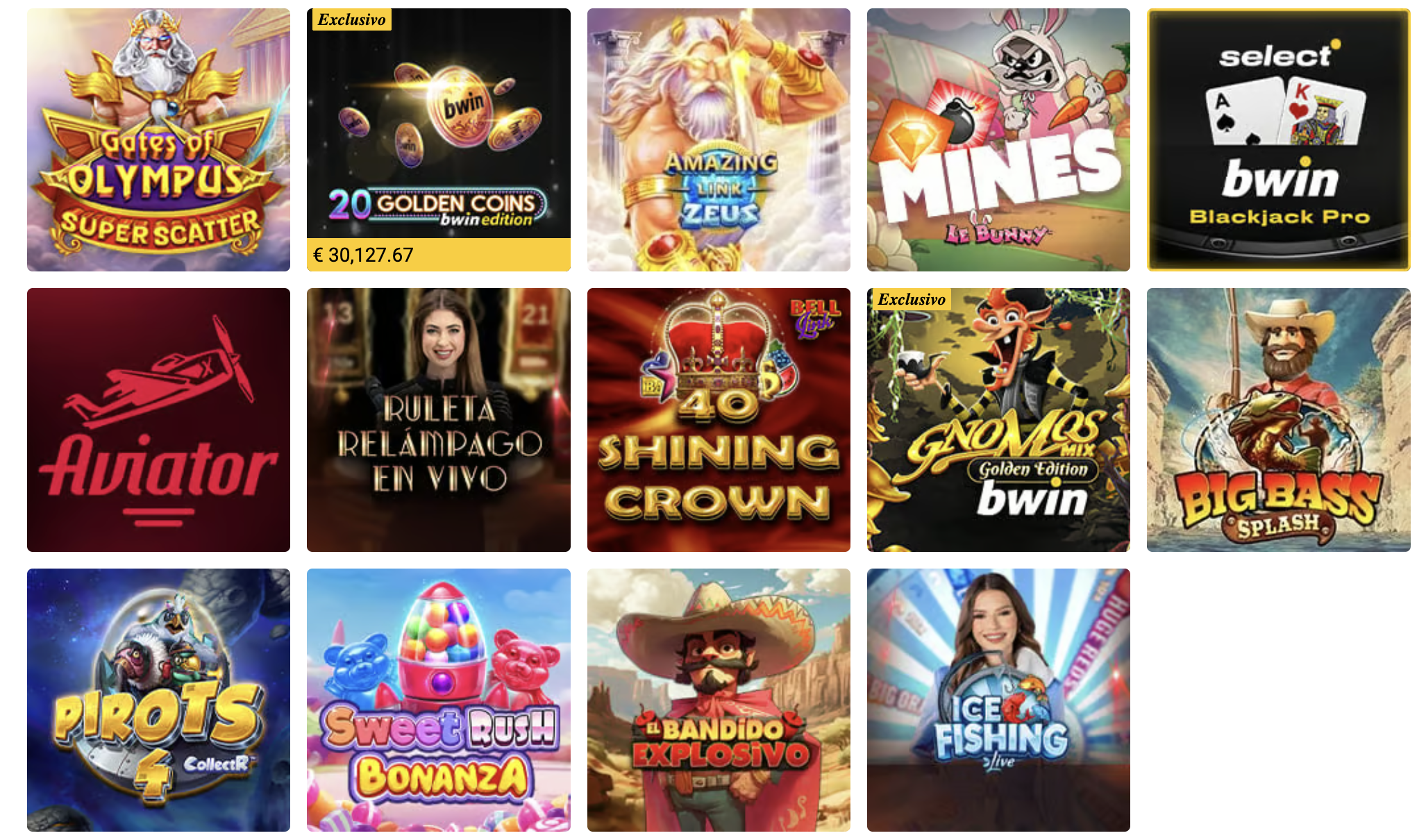 bwin casino online España slots y ruleta